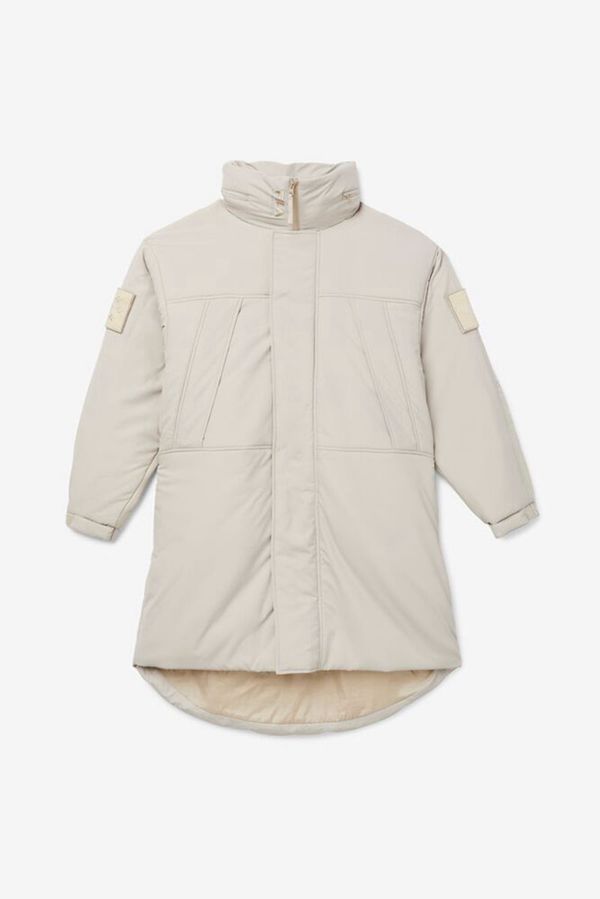 Abrigos Fila Hombre Beige - Project 7 Long Puffer - España 428376PIX